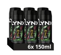 Lynx Limited Edition FIFA Africa Aerosol Body Spray 6x 150 ml