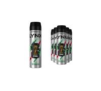 Lynx Limited Edition Fifa Africa Anti-Perspirant Aerosol Deo Spray 200Ml, 6 Pk In Grey Grey One Size