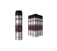 Lynx FIFA No.10 Limited Edition Antiperspirant Deodorant Spray for Men 250ml Pack of 6 72H Freshness ProScent Technology Marine & Citrus Fragrance Mens Deodorant Spray