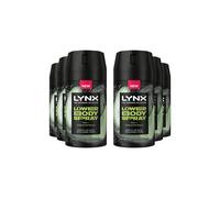 Lynx Lower Body Spray Pear + Cedarwood 72Hrs of Freshness 100ml, 6 Pack