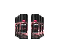 Lynx Men 'body Spray' Fine Fragrance Collection Cocoa Velvet 150Ml, 6Pk In White White One Size