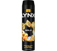 Lynx Men Gold Deodorant Body Spray with an oud wood & fresh vanilla scent...