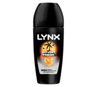 Lynx Men Sunset Fresh Roll On Deodorant with a mango and mandarin scent and 48 hour protection against sweat and body odour 50 ml, Pack of 6