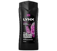 Lynx Men's 12H Refreshing Excite Shower Gel 500ml with 48H Fresh Body Spray 250ml in Black