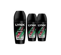 Lynx Men's Africa 'Anti Perspirant Roll On' 48 Hours 50ml, 3 Pack in Green