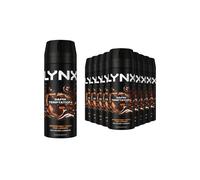 Lynx Men's Dark Temptation Body Spray 48Hr Fragrance 150ml, 36 Pack in Black | Size: 150ml Lynx Black 150ml