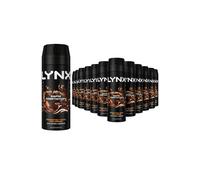 Lynx Dark Temptation Body Spray 48Hrs High Definition Fragrance 150ml, 12 Pack