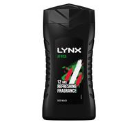 Lynx Men's Energy Boost Shower Gel Body Wash, Africa, 50ml in Black