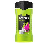 Lynx Men's Epic Fresh Shower Gel 12Hr Refreshing Fragrance 225ml in Green