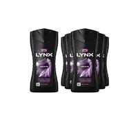 Lynx Excite Shower Gel 225ml 6 Pack 3in1 Body Hair Face Wash Mens Fresh