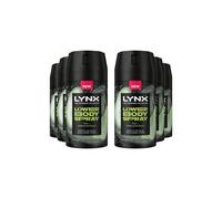 Lynx Lower Body Spray Pear + Cedarwood 72Hrs of Freshness 100ml, 6 Pack