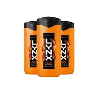 Lynx Men's Peach Infusion Body Wash with 12H Freshness for Men, 400ml 3 Pack in Orange