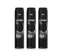 Lynx XXL Black 48-Hour High Definition Fragrance Body Spray Deodorant, 6x250ml