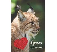 Lynx Notebook: cute lynxes gift for kids that love big cats and nature (blank lined notebook) lynx diary, notepad for girls and boys / best for ... / journal for journaling / lynx journal