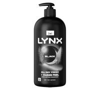 Lynx Pump Shower Gel Black, 900ml