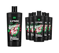 Lynx Africa Shower Gel 700ml 3Pk 3in1 Body Hair Face Wash XXL 12H Fresh