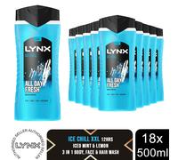 Lynx Jungle Fresh 3-in-1 Body Wash 500 ml