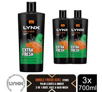 Lynx Epic Fresh 3-in-1 Shower Gel 700ml - Black