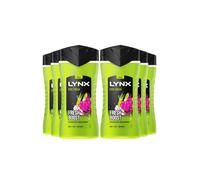Lynx Epic Fresh 12 hours of freshness Shower Gel bodywash with a grapefruit & tropical pineapple scent 225 ml pack of 6
