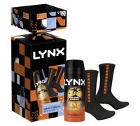 Lynx Men's Sunset Fresh Body Spray + Socks Cracker - Gift Set - 1 Piece | Size: 1 pack Lynx Multicolor 1 pack