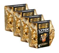 Lynx Sunset Fresh Gift Set for Men, 4 pack- Deodorant Body Spray 150ml + Body Wash, Tropical Mango & Mandarin Scent ,Aluminium-Free -FIFA World Cup 2026 Entry, Ultimate Gift for Him