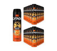 Lynx Sunset Fresh Men's Deodorant Body Spray 200Ml, 24 Pack In Black Black