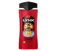 Lynx Sunset Fresh 3-in-1 Body Wash Men's Hair, Face and Body Cleanser with a mango & mandarin scent for all-day freshness 500 ml