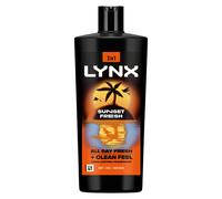 Lynx XXL Body Wash Multipack Sunset Fresh 3-in-1 Men's Shower Gel for Hair, Face & Body 12H Sweat and Odour Protection Energising Mango and Mandarin Scent, 700ml