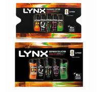 LYNX Ultimate Men's Gift Set Bundle - 10 Piece Collection - 5 Body Sprays & 5 Shower Gels - Assorted Lynx Fragrances - Grooming Gift Set for Men