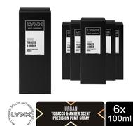 Lynx Urban Daily Fragrance Precision Deodorant Pump Spray, 6x 100ml