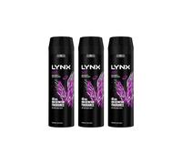 Lynx Xl 48-H Excite 'body Spray' Deodorant 3 Pack, 200Ml In Purple Purple One Size