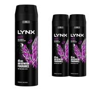 Lynx XL 48-H High Definition Fragrance Excite Body Spray Deodorant 3 Pack, 200ml