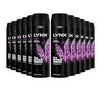 Lynx XL Body Spray 48-Hours High Definition Men's Fragrance Protect from Sweat and Odour with the Unique Scent Masculine Deodorant Spray for Men, 200ml (Excite, Buy 12)