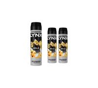 Lynx Xl Gold Spray 'anti-Perspirant' Deo Anti White 200Ml, 3Pk Gold One Size