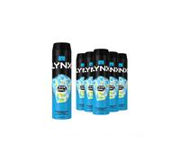 3 Pack of Lynx 48H Fresh Ice Chill with Frozen Mint and Lemon Deodorant Body spray 200ml