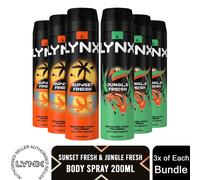 Lynx Deodorant Body Spray Jungle Fresh
