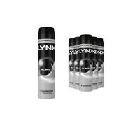 XXL Black 72H Protection 'Anti-Perspirant' Deodorant,6x250ml Lynx Black One Size