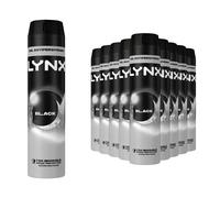 Lynx Men's Black Antiperspirant Deodorant Body Spray 250ml, 24 Pack | Size: 250ml