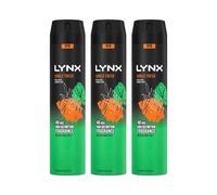 Lynx Xxl 'body Spray' Jungle Fresh Deodorant 250Ml, 3 Pack In Green Green One Size