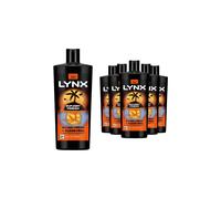 Lynx Xxl 'body Wash' Sunset Fresh 72H Sweat Protection 700Ml, 6 Pack In Black Black One Size