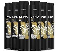 Lynx XXL Gold 48 hours of odour-busting zinc tech Aerosol Anti Perspirant Body spray deodorant to finish your style, 6x250ml