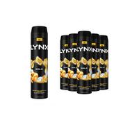 3 Pack of 250 ml Lynx XXL Gold Deodorant Body Spray, 48H Fresh with Masculine scent