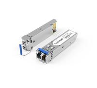 Lynxcel 1.25G SFP LC Transceiver, 1000Base-LX Single Mode SFP Module, 1310nm SMF Dual LC, Up to 20km for Cisco, Ubiquit UniFi, TP-Link, Meraki, Intel, Mikrotik, Netgear and More, 2 Pack