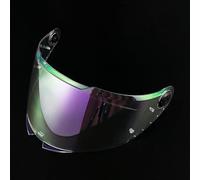 LYNYQ Motorcycle Helmet Visor for MT V-28 Thunder4, Replacement Helmet Shield Visor Anti UV Protection Full Face Shield Accessories,normal-F Aurora Blue