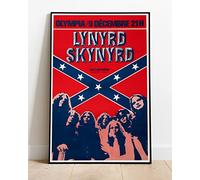 Lynyrd Skynyrd 1974 Olympia Tour Live Concert : Huge 36"x24" Poster Print Similar (Slightly Larger) to A1 Size : Retro Reproduction BRING YOUR WALLS TO LIFE !! #2