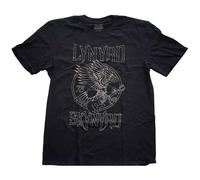 Lynyrd Skynyrd 73 Eagle Guitar T Shirt L Black