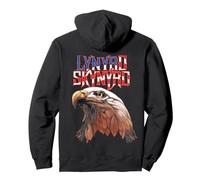 Lynyrd Skynyrd Americana Eagle Free Bird Retro Rock Flag US Pullover Hoodie