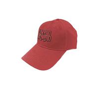 Lynyrd Skynyrd Baseball Cap Band Logo Official Red Strapback One Size