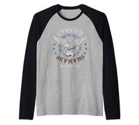 Lynyrd Skynyrd Best of The Eagle Rock American Retro Gifts Raglan Baseball Tee