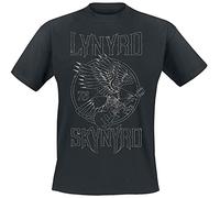 Lynyrd Skynyrd Black Eagle 73 2016 T-Shirt Black L